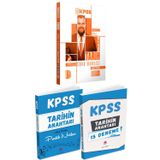 2026 Kpss'nin Anahtarı Tarih Pratik Notlar + Deneme + Benim Hocam Tarih Soru Bankası 3 Kitap