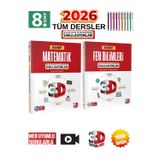 2026 Lgs 8.Sınıf 3D (M-F) Simülasyon Deneme Seti + Tablet Kalemi Birlikte Gönderilir
