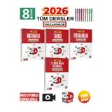 2026 Lgs 8.Sınıf 3D Mat-Türkçe-Fen-İnk Simülasyon Deneme Seti + Tablet Kalemi Birlikte Gönderilir