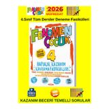 2026 Lgs 8.Sınıf 4 Kitap Ana Ders Hazırlık Deneme Seti Kazanım Ve Beceri Temelli Sorular(M-T-F-İ)
