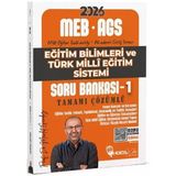 2026 Meb Ags Eğitim Bilimleri Ve Türk Milli Eğitim Sistemi Soru Bankası 1 Hoca Kafası
