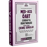 2026 MEB AGS ÖABT Coğrafya Öğretmenliği Tamamı Çözümlü Çıkmış Sorular