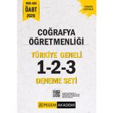 2026 MEB AGS ÖABT Coğrafya Öğretmenliği Tamamı Çözümlü Türkiye Geneli 1-2-3 (3'lü Deneme Seti)