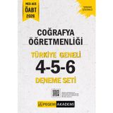2026 MEB AGS ÖABT Coğrafya Öğretmenliği Tamamı Çözümlü Türkiye Geneli 4-5-6 (3'lü Deneme Seti)