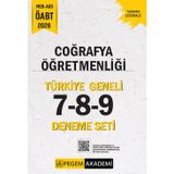 2026 MEB AGS ÖABT Coğrafya Öğretmenliği Tamamı Çözümlü Türkiye Geneli 7-8-9 (3'lü Deneme Seti)