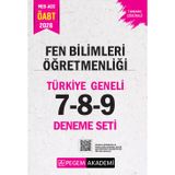 2026 MEB AGS ÖABT Fen Bilimleri Öğretmenliği Tamamı Çözümlü Türkiye Geneli 7-8-9 (3'lü Deneme Seti)