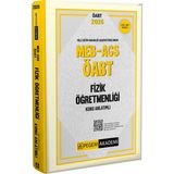 2026 Meb Ags Öabt Fizik Öğretmenliği Konu Anlatımlı