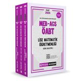 2026 MEB AGS ÖABT Lise Matematik Öğretmenliği Konu Anlatımlı - 3 Kitap Takım