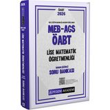 2026 Meb Ags Öabt Lise Matematik Öğretmenliği Tamamı Çözümlü Soru