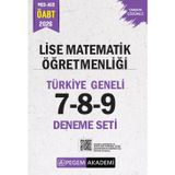 2026 MEB AGS ÖABT Lise Matematik Öğretmenliği Tamamı Çözümlü Türkiye Geneli 7-8-9 (3'lü Deneme Seti