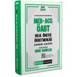 2026 MEB AGS ÖABT Okul Öncesi Öğretmenliği Alan Bilgisi - Alan Eğitimi Tamamı Çözümlü Soru Bankası 9786256140288 Pegem Akademi Yayıncılık