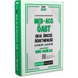 2026 MEB AGS ÖABT Okul Öncesi Öğretmenliği Alan Bilgisi - Alan Eğitimi Tamamı Çözümlü Soru Bankası