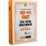 2026 MEB AGS ÖABT Özel Eğitim Öğretmenliği Tamamı Çözümlü Soru Bankası 9786258656398 Pegem Akademi Yayıncılık