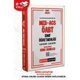 2026 MEB-AGS ÖABT Sınıf Öğretmenliği Tamamı Çözümlü E-Soru Bankas
