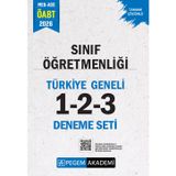 2026 MEB AGS ÖABT Sınıf Öğretmenliği Tamamı Çözümlü Türkiye Geneli 1-2-3 (3'lü Deneme Seti)