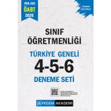 2026 MEB AGS ÖABT Sınıf Öğretmenliği Tamamı Çözümlü Türkiye Geneli 4-5-6 (3'lü Deneme Seti)