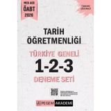 2026 MEB AGS ÖABT Tarih Öğretmenliği Tamamı Çözümlü Türkiye Geneli 1-2-3 (3'lü Deneme Seti)