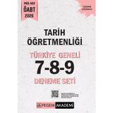 2026 MEB AGS ÖABT Tarih Öğretmenliği Tamamı Çözümlü Türkiye Geneli 7-8-9 (3'lü Deneme Seti)