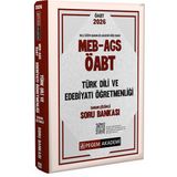 2026 MEB AGS ÖABT Türk Dili ve Edebiyatı Öğretmenliği Tamamı Çözümlü Soru Bankası