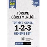 2026 Meb Ags Öabt Türkçe Öğretmenliği Tamamı Çözümlü Türkiye Geneli 1-2-3 Deneme Seti Pegem