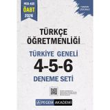 2026 MEB AGS ÖABT Türkçe Öğretmenliği Tamamı Çözümlü Türkiye Geneli 4-5-6 (3'lü Deneme Seti)