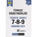 2026 MEB AGS ÖABT Türkçe Öğretmenliği Tamamı Çözümlü Türkiye Geneli 7-8-9 (3'lü Deneme Seti)