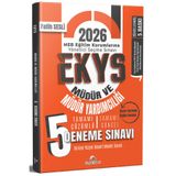 2026 MEB EKYS Müdür ve Müdür Yardımcılığı 5 Deneme Çözümlü 5. Baskı - Fatih Sesli Dizgi 9786258730104 Dizgi Kitap