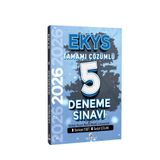 2026 MEB EKYS Müdür ve Müdür Yardımcılığı Tamamı Çözümlü 5 Deneme Sınavı Serkan Tigit 9786258730944 Dizgi Kitap