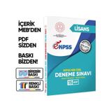 2026 MEB ÖZEL EKPSS Lisans 15li Deneme Fasikül Paketi (A4 Büyük Boyutlu Renkli Baskı)2026 MEB ÖZEL EKPSS Lisans 15li Deneme Fasikül Paketi (A4 Büyük Boyutlu Renkli Baskı)