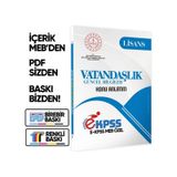 2026 MEB Özel EKPSS Lisans VATANDAŞLIK-ANAYASA Konu Anlatımı Kitabı (A4 Büyük Boyutlu)BASKI ÜCRETİ