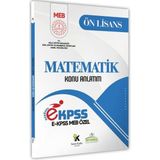 2026 Meb Özel Ekpss Ön Lisans-Ortaöğretim Matematik Konu Anlatım Kitabı