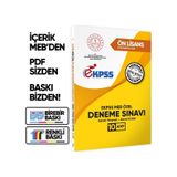 2026 MEB ÖZEL EKPSS Önlisans-Ortaöğretim 10lu Deneme Fasikül Paketi(A4 Renkli Baskı)