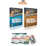 2026 Model LGS 8 Yayın 16 Türkçe Denemesi ve 8 Yayın 16 Matematik Denemesi Seti LIDER0100135 LİDERLER KARMASI