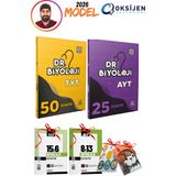 2026 Model Oksijen Yayınları Dr Biyoloji 50 Tyt Deneme ve 25 Ayt Deneme Seti Toplam 98 Deneme Set