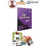2026 Model Oksijen Yayınları Dr Biyoloji AYT 50 Biyoloji Deneme Video Çözümlü 3 Hediyeli Set DR02005 Oksijen Yayınları