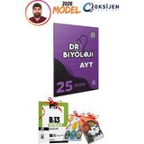 2026 Model Oksijen Yayınları Dr Biyoloji Ayt 50 Biyoloji Deneme Video Çözümlü 3 Hediyeli Set