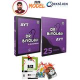 2026 Model Oksijen Yayınları Dr Biyoloji Ayt Soru Bankası ve Ayt 25 Deneme 2li Ayt Seti 3 Hediyeli