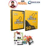 2026 Model Oksijen Yayınları Dr Biyoloji TYT Soru Bankası ve TYT 50 Deneme 2li TYT Seti 3 Hediyeli DR02010 Oksijen Yayınları