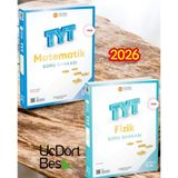 2026 Model ÜçDörtBeş Yayınları - Tyt Matematik Soru BANKASI-2026 Model 345 - Tyt Fizik Soru Bankası