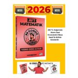 2026 Müfredat Ayt Matematik 90 Günde Video Ders Kitabı+Masa Saati