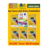 2026 Nihat Bilgin Tytayt Fizik Soru+Ayt Fizik Konu Fasikülleri (6Kitap)