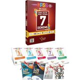 2026 Önlisans Kpss 7 Farklı Yayın 7 Deneme ve 7 Branş Denemesi Toplam 43 Deneme Set Liderler Kar - Çok Renkli - Genel