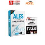 2026 Pegem Akademi Ales Soru Bankası Yargı Resital 4x20 Paragraf Deneme Hediyeli 9780202149677 Pegem Akademi Yayıncılık