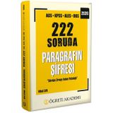 2026 Pegem Yayınları AGS KPSS ALES DGS 222 Soruda Paragrafın Şifresi
