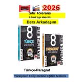 2026 Sıfır Tölerans 8.Sınıf Lgs Türkçe-Paragraf Video Çözümlü Soru Bankası Seti+Kalem