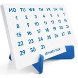 2026 Takvimi, 2026 Masa Takvimi Mavi Renk, 2026 Calendar, 2026 Desk Calendar Blue Color - 1 Adet
