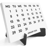 2026 Takvimi, 2026 Masa Takvimi Siyah Renk, 2026 Calendar, 2026 Desk Calendar Black Color - 1 Adet