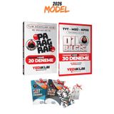 2026 Tüm Sınavlar Paragraf 20 Deneme ve Dil Bilgisi 30 Deneme Seti Deneme Hediye DP0001907014 Yediiklim Yayınları