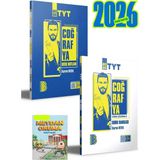 2026 Tyt Coğrafya Ders Notları ve Çözümlü Soru Bankası Seti 2 Kitap
