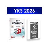 2026 TYT Coğrafya Soru Bankası 3D Yayınları Paragraf Deneme Hediye